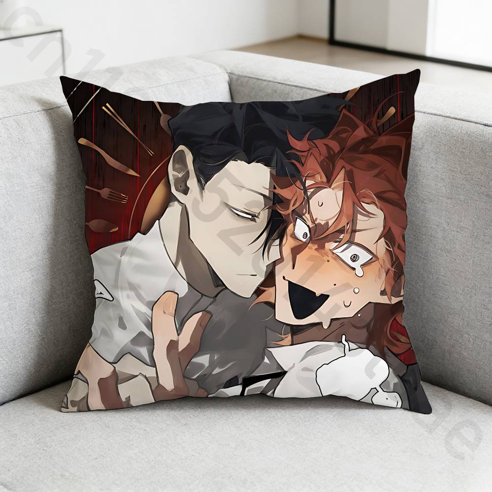 VVincent RRody DDead PPlateS Pillow Case Sofa Living Room Bedroom Headboard Backrest Cushion Square Cushion Nap Time