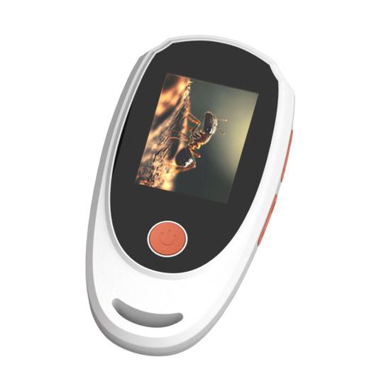 Dětský digitální mikroskop 500X Mini přenosný kapesní mikroskop s kamerou s 2palcovým IPS displejem, vestavěných 8 LED, vzdělávací vědecký experiment, zvětšování