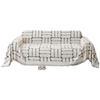 Wabi-sabi Style Half-velvet Sofa Cushion Cover Minimalist One-piece Autumn and Winter Universal Cover Blanket