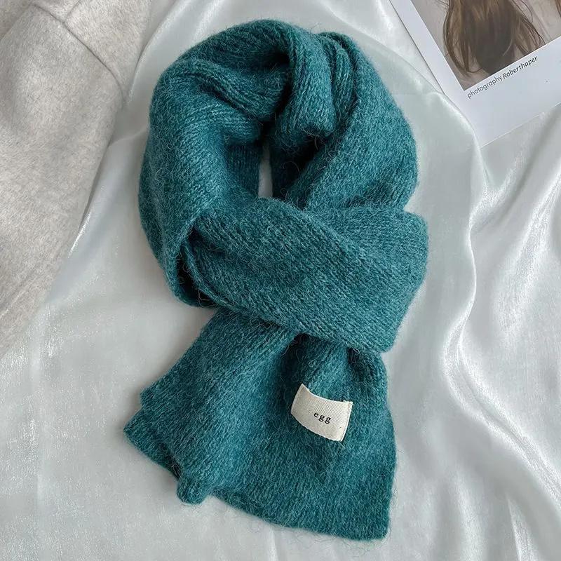 Women s Thick Knitted Scarf for Winter, Soft Warm Wrap (0 cm) One Size