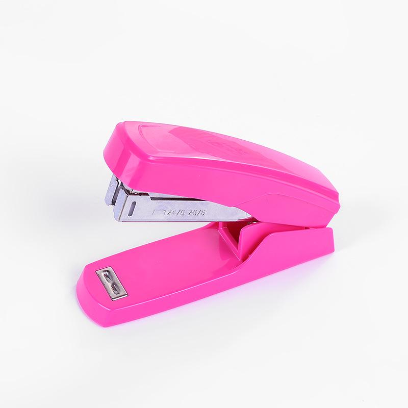 Medium-Sized Labor-Saving Color Stapler Set for Office and Student Use