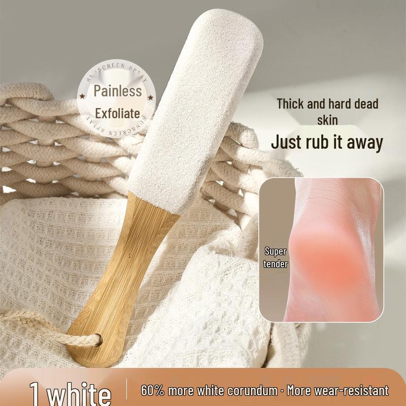 Dual-Sided Foot Scrubber & Callus Remover for Women – Heel Stone & Skin Scraper