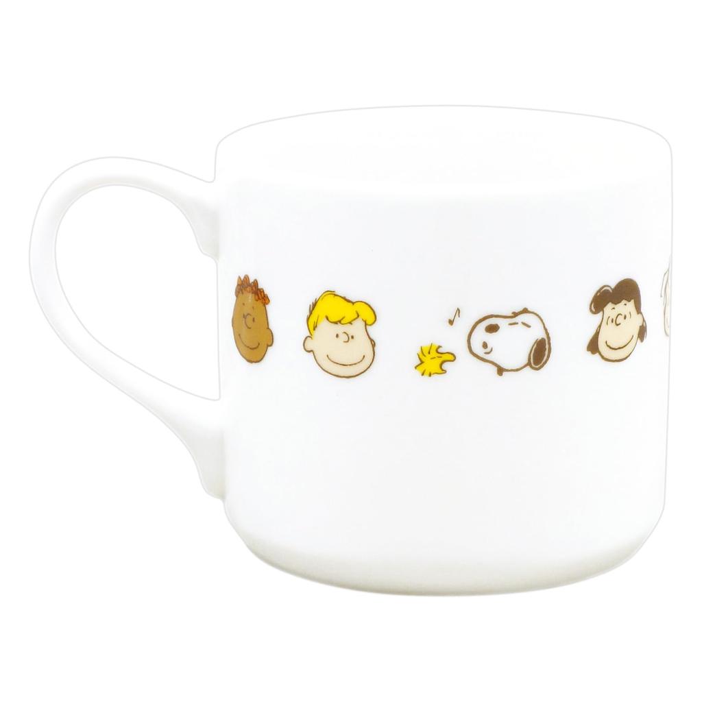 PEANUTS Snoopy Microwave and Dishwasher Made in 620102 Mug, Approx. 280ml, Safe, Japan,