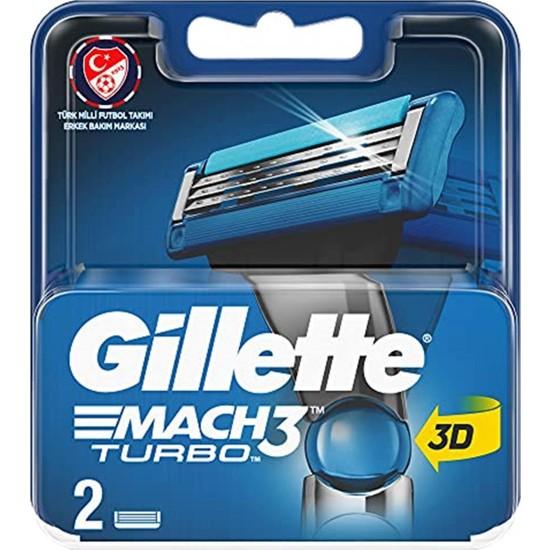 

Сменная бритва Gillette Mach3 Turbo, 2 шт.