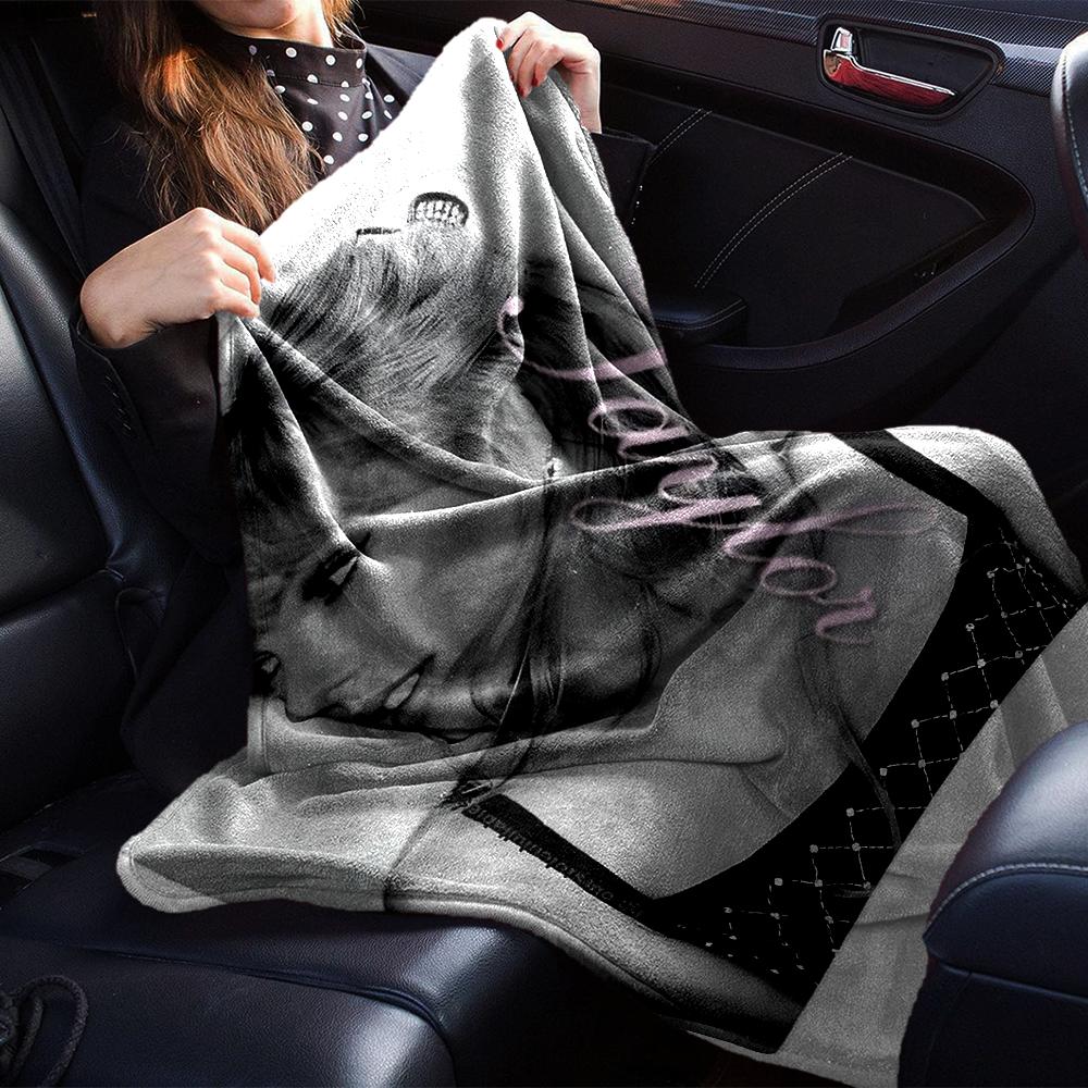 Taylor Swift Music Tour Blanket Soft Throw Blanket For Home Bedroom Bed Sofa Travel Office Solid Christmas Blanket