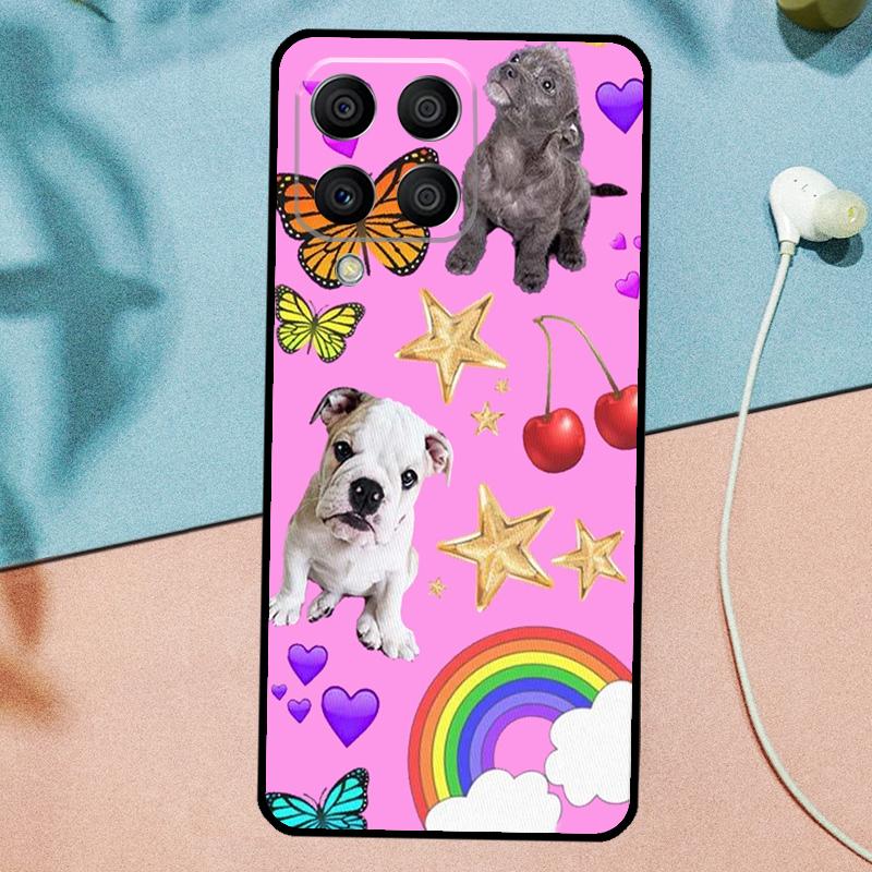 Butterfly Flower For Samsung Galaxy M31 M11 M23 M12 M13 M14 M15 M35 M55 M34 M54 M33 M53 M32 M52 M06 M16 Case