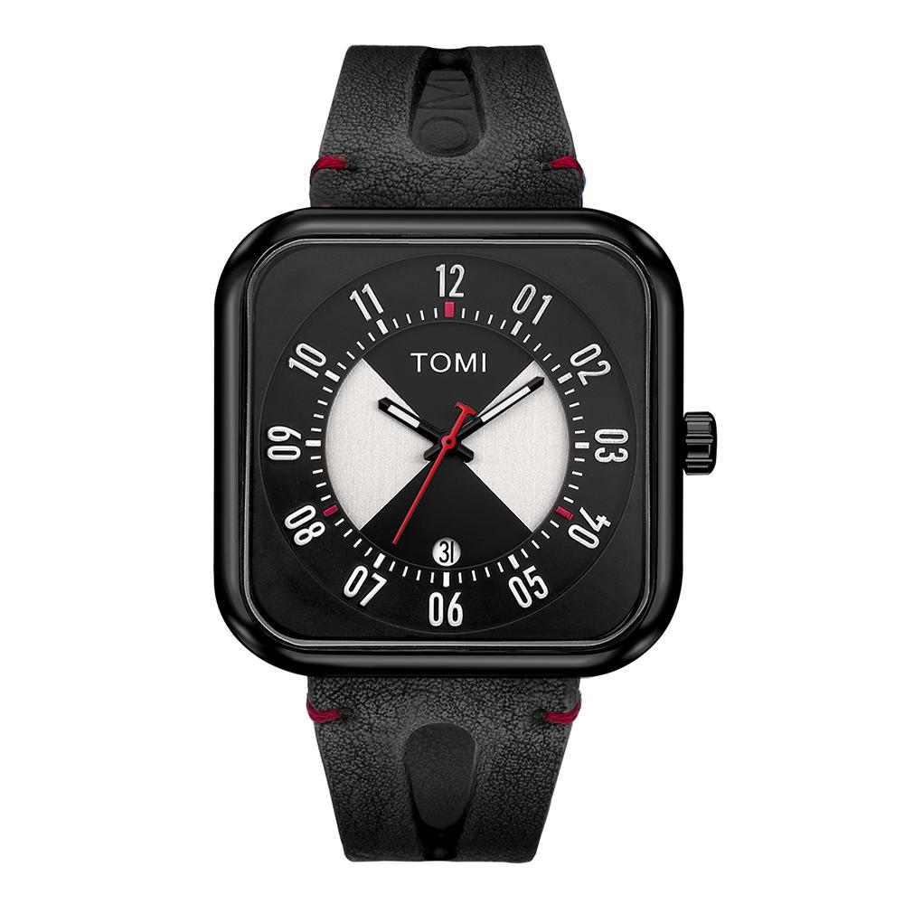Fashion Square Watch Men's and Women's Simple and Atmospheric Business Leisure Trend Quartz Electronic Watch