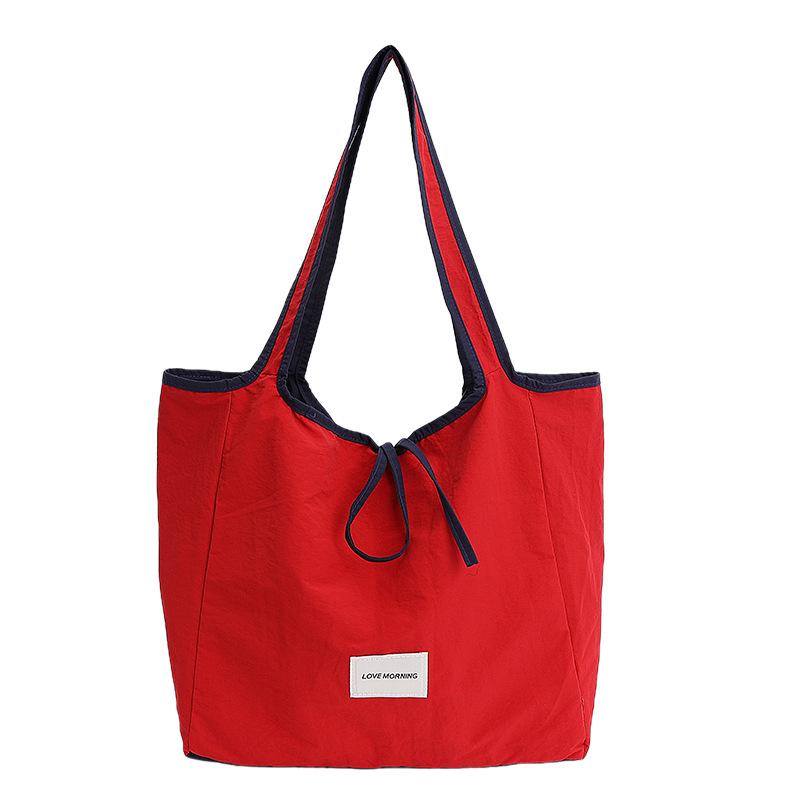 

Nylon Shoulder Bag, Bridesmaid Tote Bags, Gifts for Bridesmaids, Work Tote Bag, Embroidered Tote Bag, Monogram Bag