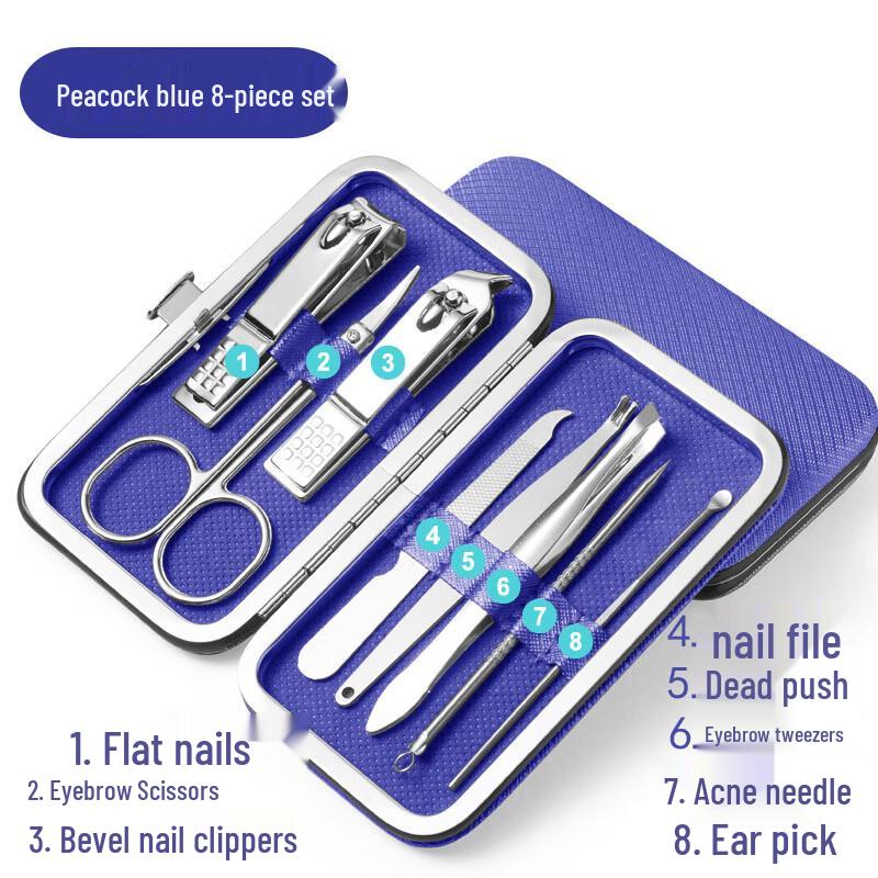 OIMG Stainless Steel Nail Clipper Set