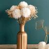 5 Stück Künstliche Hortensienblüten Bouquet für Zuhause Blumengesteck Dekoration Hochzeitstafel Weihnachtsdekoration Löwenzahn