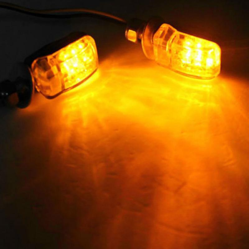 2 Stück LED Motorrad Blinker Blinker Kontrollleuchte