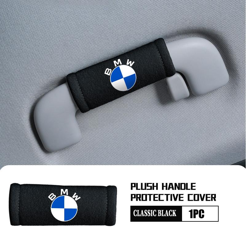 EBGU9 Plush Car Roof Handle Protective Cover Soft Grip Assist Universal For BMW M Sport M2 M3 M4 M5 M6 E46 E90 E60 F10 F20 E87 X3 X6