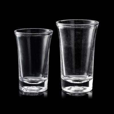 6 Stück schwere Shotgläser für Küche, Bar, Party, bruchsicherer Trinkbecher