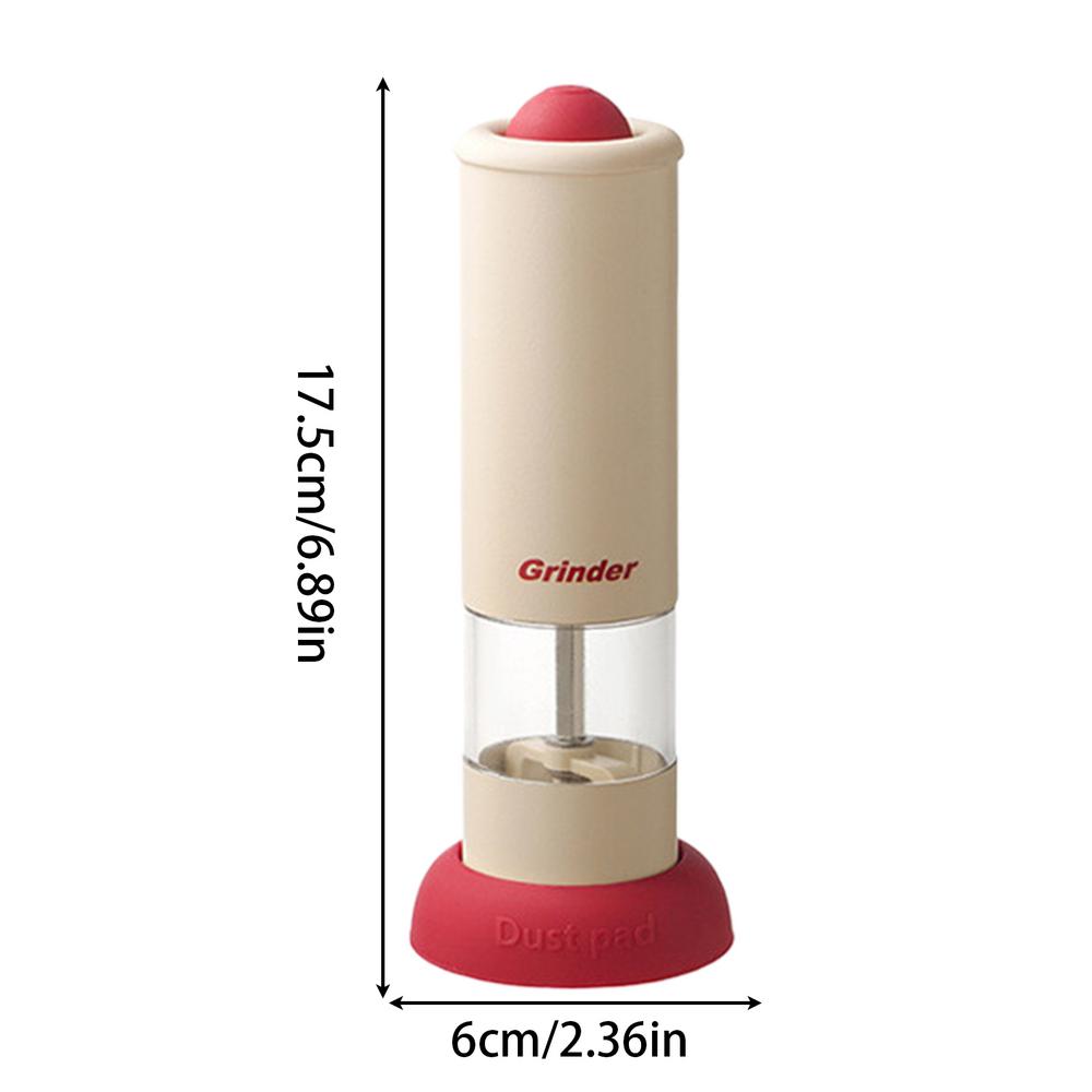 

Electric Salt and Pepper Grinders Set Capacity USB Rechargeable Base Adjustable Coarseness Spice Mill Kitchen Tools белый