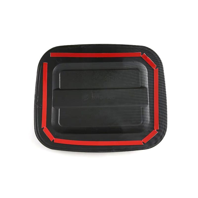 For Toyota Hilux Revo 2024 2025 ABS Carbon Fuel Tank Cap Cover Protective Sticker Car Styling Accessories 2016-