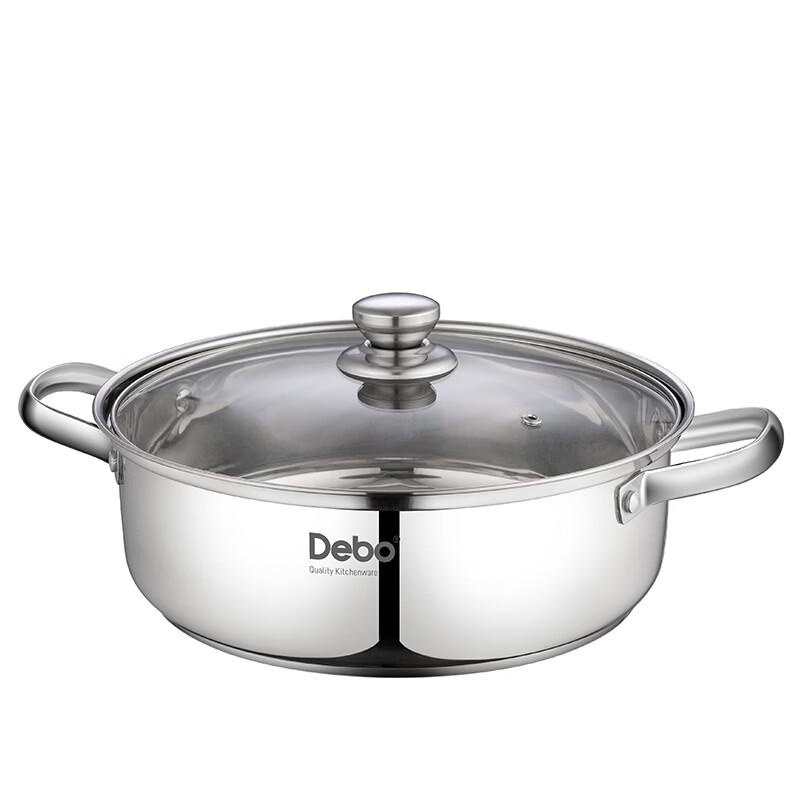 DeBao 201 Stainless Steel Hot Pot & Soup Pot