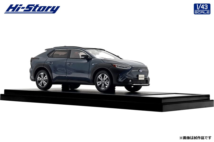 INTERALLIED Hi Story 1/43 Subaru Solterra ET-HS (2023) Hyper Mist Gray Pearl Finished Model HS503GY