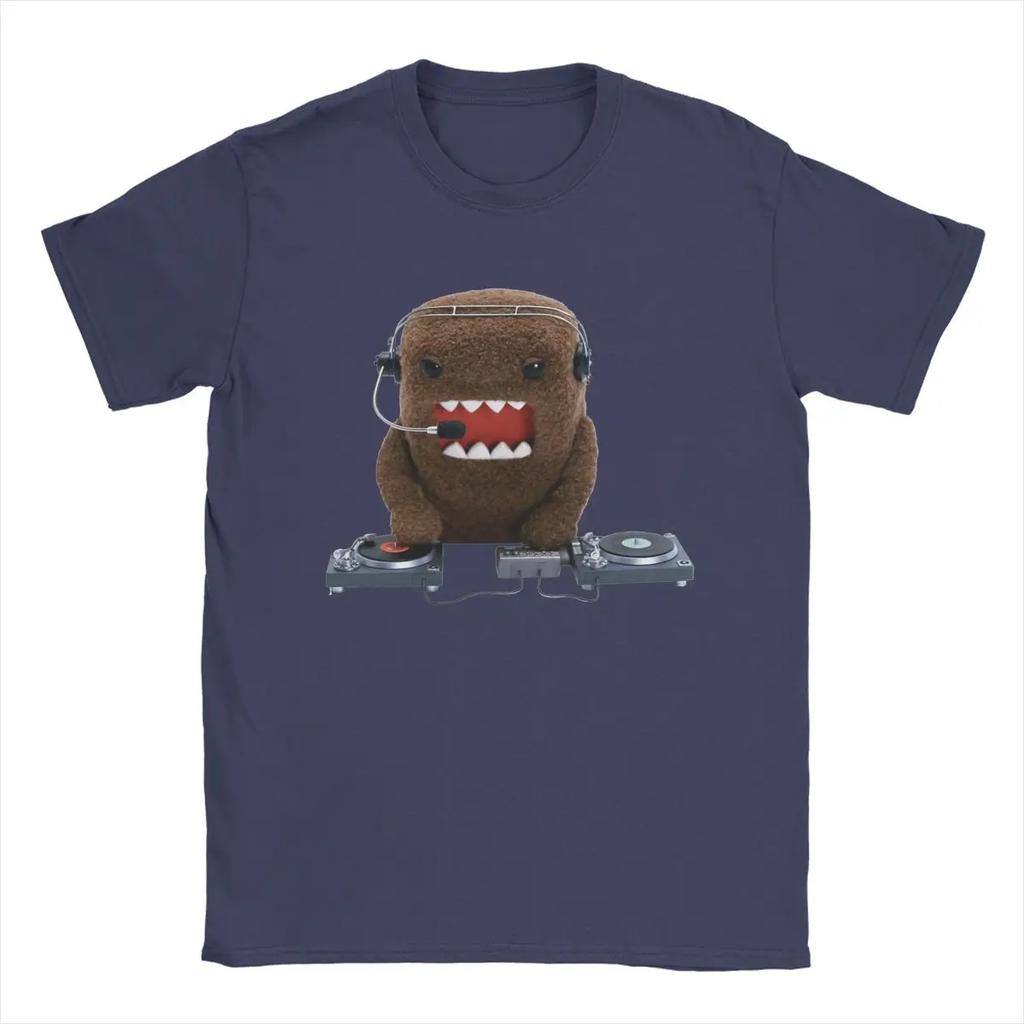Men's T-Shirts DJ Domo Kun Doll Amazing 100% Cotton Tee Shirt Short Sleeve T Shirt Crewneck Clothes Unique