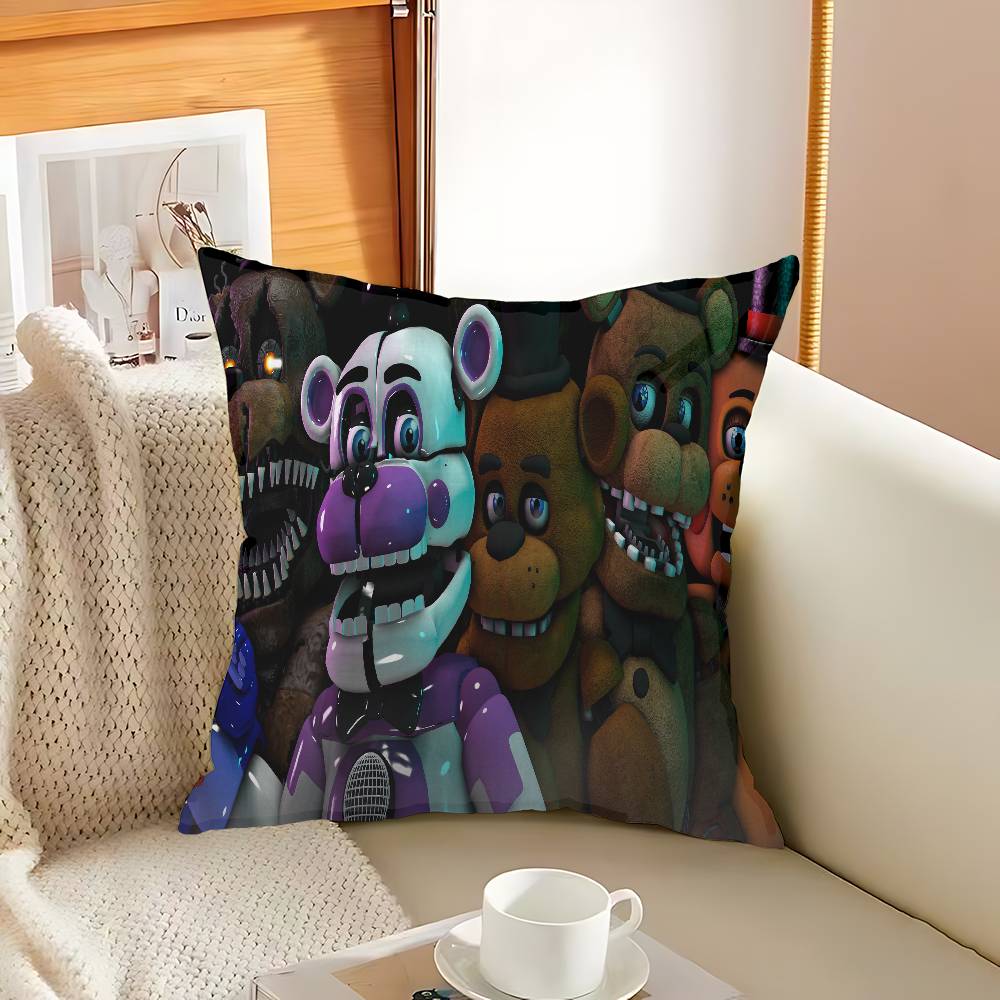 F-Fnaf Five-nights-At-Freddys Personalized Pillow Cover Kids Bedroom Wild Party Decor Pillowcase kid Birthday shower Gift