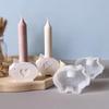 Pig Figurine Silicone Candle Mold Food Grade Silicone Easy Demold For Resin Casting Making Candlestick Home Decoration