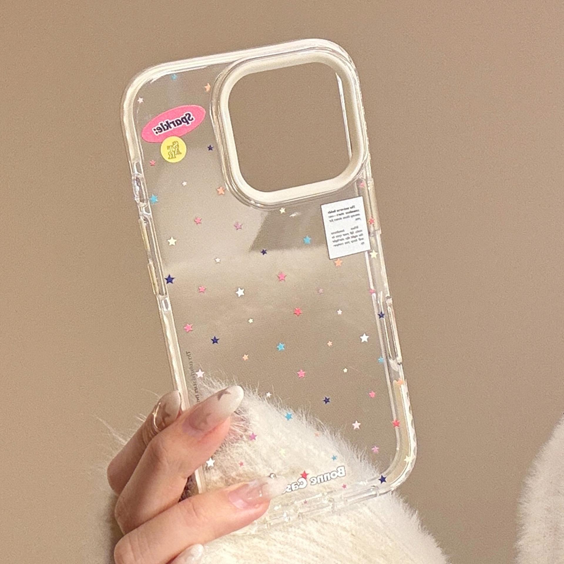 

American Star for Apple 17promax Phone Case for IPhone 16 Love Magnetic Bracket 14 Transparent 13 Soft 11 6.1