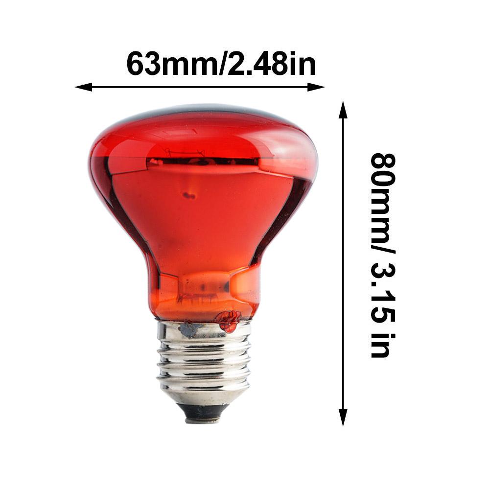 E27 Amphibian Snake Reptile Light Bulb Heat Night Light For Amphibian Snake Lamp Heat Bulb UV Light 100W 75W 60W 50W 40W 25W