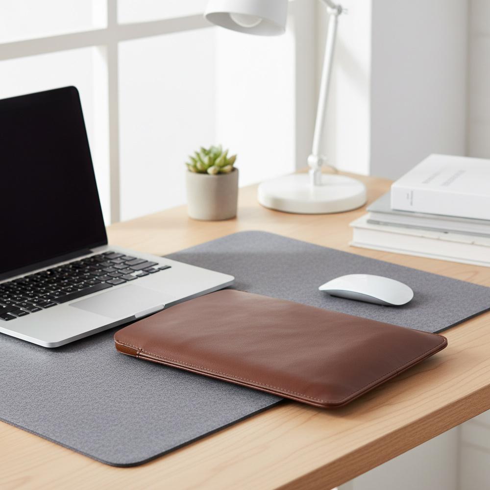 PU Leather Laptop Sleeve Carring Case 13 14 15 Inch Laptop Bag for Lenovo Dell Laptop