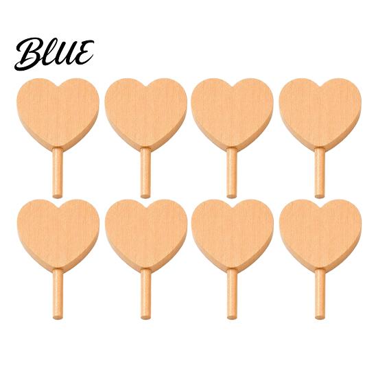 Painting Supplies Unfinished Wood Popsicle Summer Ice Cream Shaped Wooden Holiday Decoration Crafts