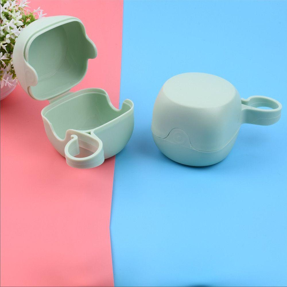 Storage Box Pacifier Holder Soother Nipple Holder Dust-proof Boxs Nipple Storage Box Cradle Case