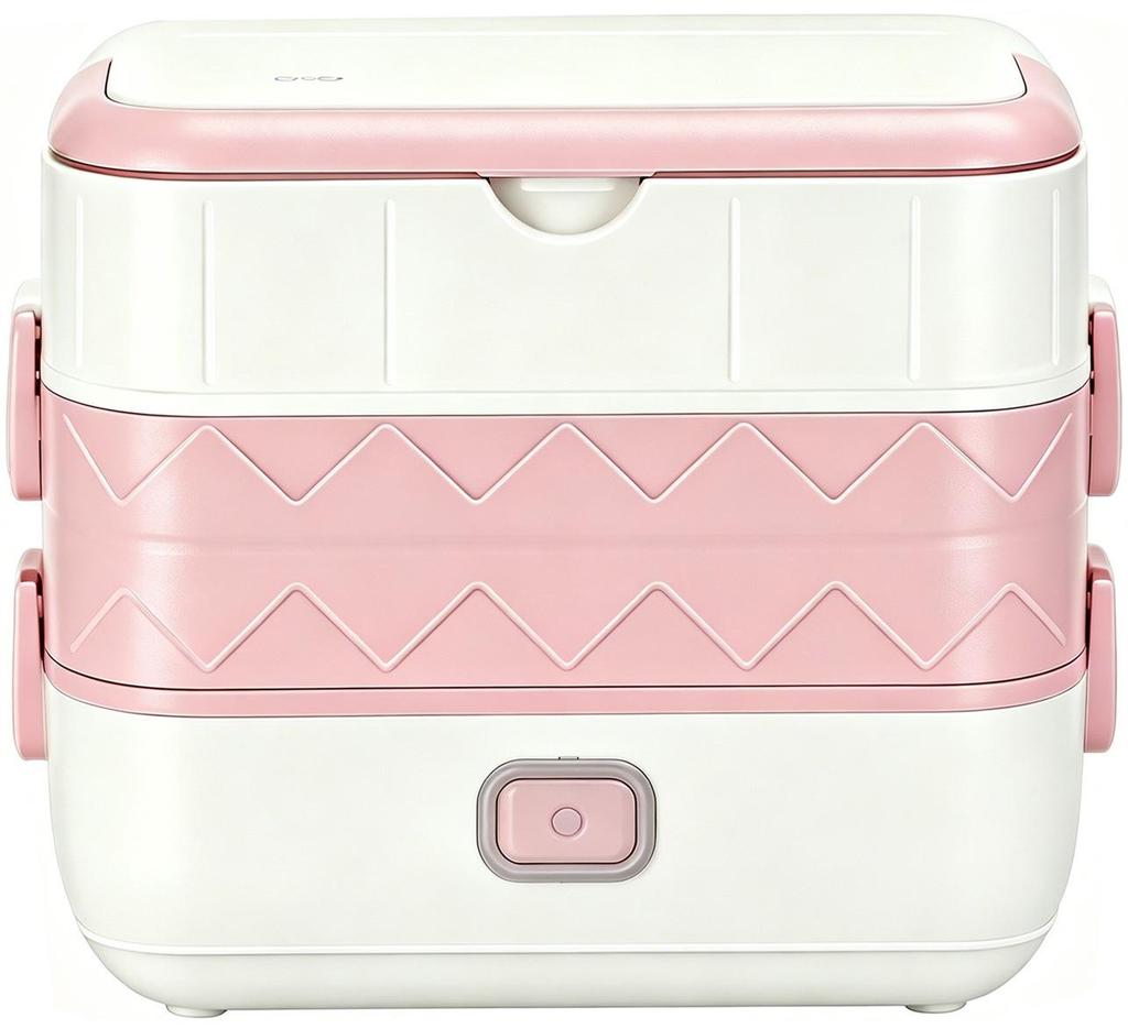 Portable Electric Lunch Box for Heating, Steaming, Cooking, and Warm Food Storage - Ideal for Office Workers