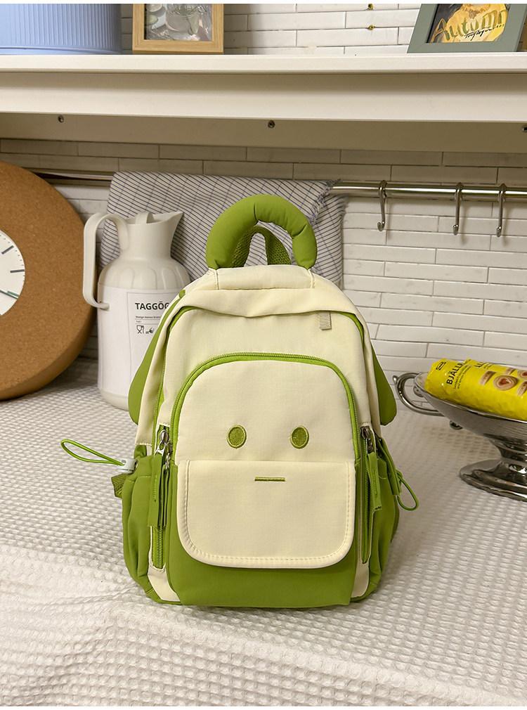 Schoolbag cartoon wind small backpack female student ins cute and lightweight casual small backpack Japanese cartoon daily small schoolbag