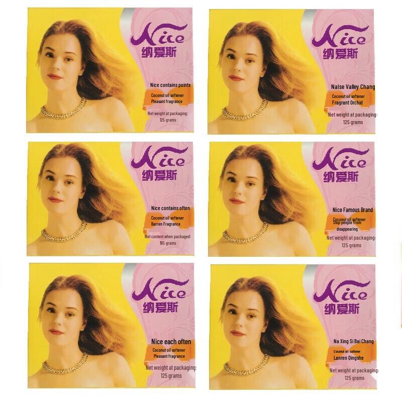 Nice Scented Soap Bars, 6-Pack