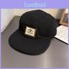 Retro Baseball Cap With Flat Brim Design And Wide Brim For Outdoor Leisure