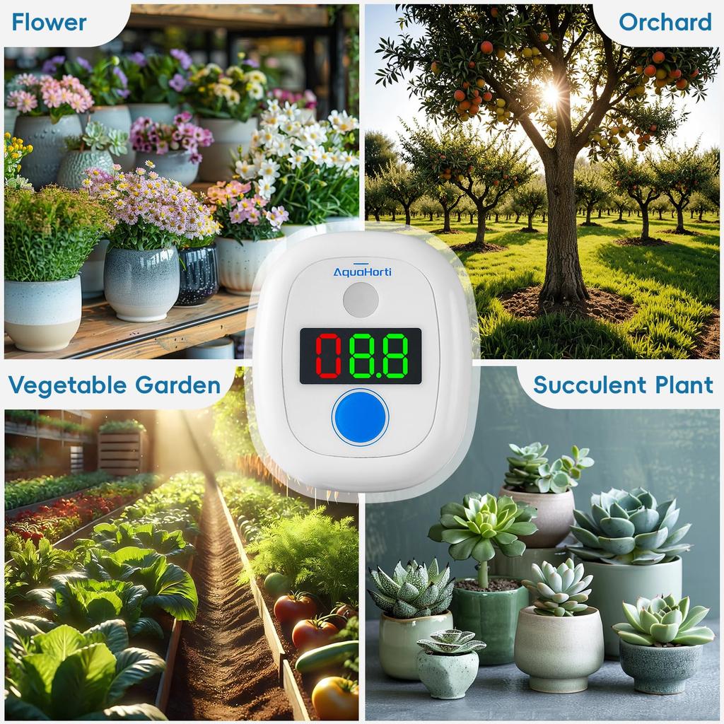 DLI Partial Partial Meter for Gardening AH-20Plus meter.Full Sun, Sun, Shade, shade.Sun hours.Sunshine