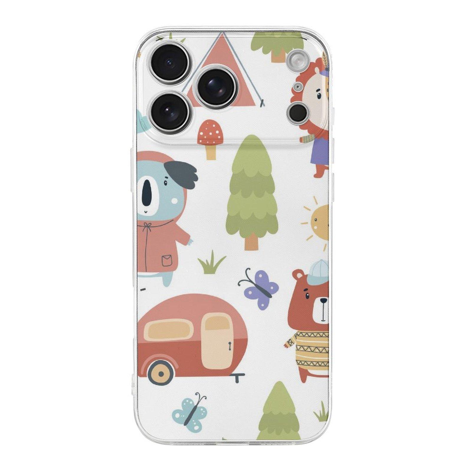 

1 Pack For Iphone 17/17Air/17Pro/17ProMax Tpu Phone Case Lightweight Protective Shock Resistant Anti Scratch Shell With Soft Grip Frame IPHONE-17ProMax