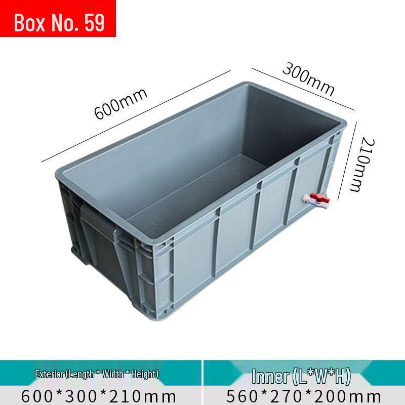 Large Plastic Turtle Tank with Sunning Platform and Breeding Box