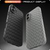 Applicable To iPhone16 Braided Pattern Mobile Phone Case, Breathable and Heat Dissipation, Apple 16promax Anti-drop 15Pro Protective Case