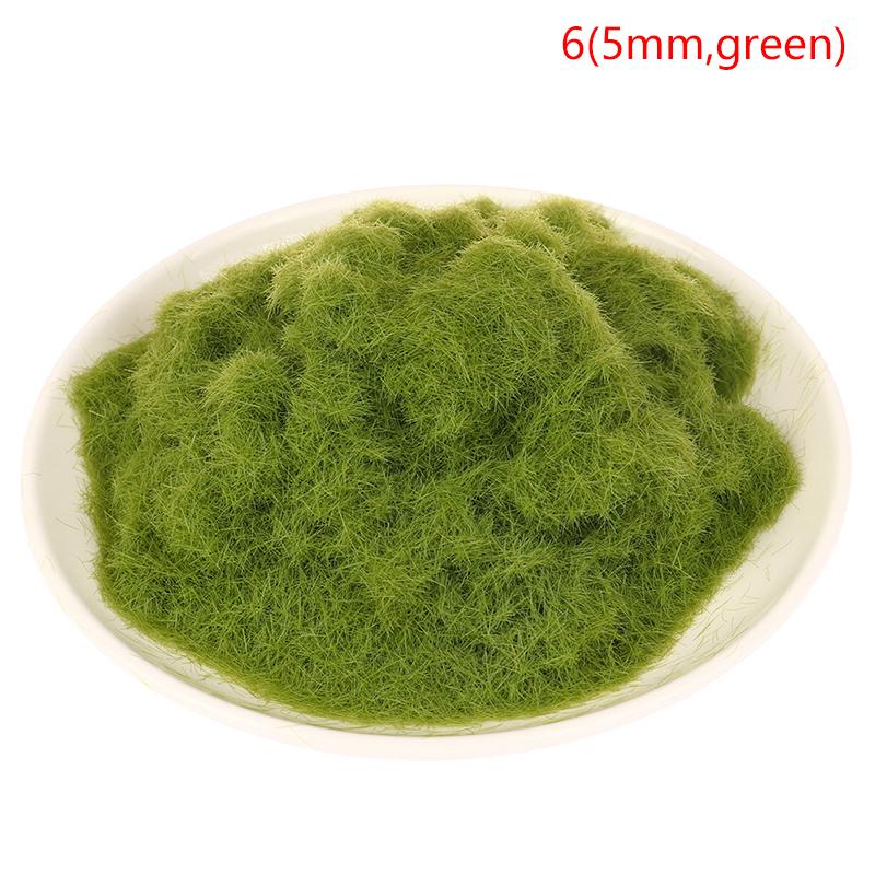 3/5Mm Grass Flock Powder For Artificial Terrain Game Landscape Accessories Fake Grass Sand Table Model Railway Layout