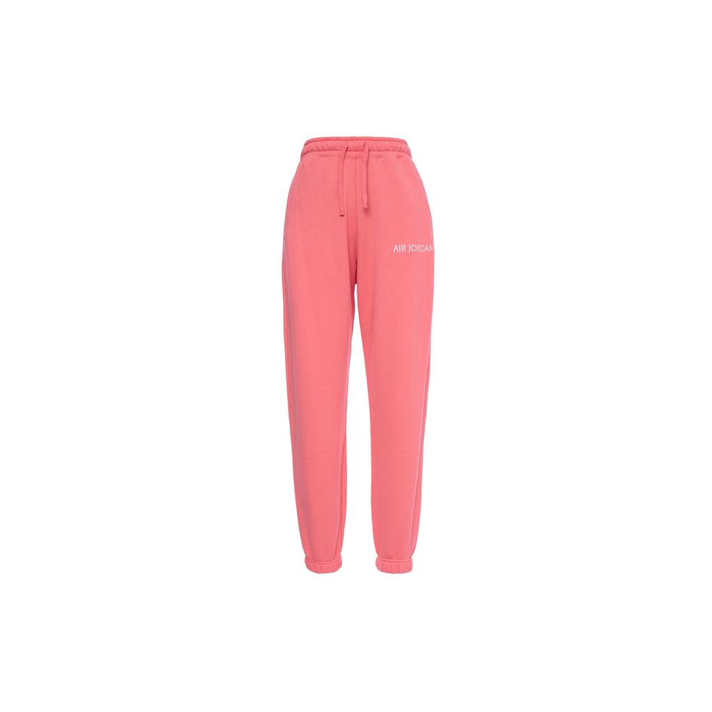Jordan Solid Color Sport Sweatpants Women Bottoms Pink DQ4652-603