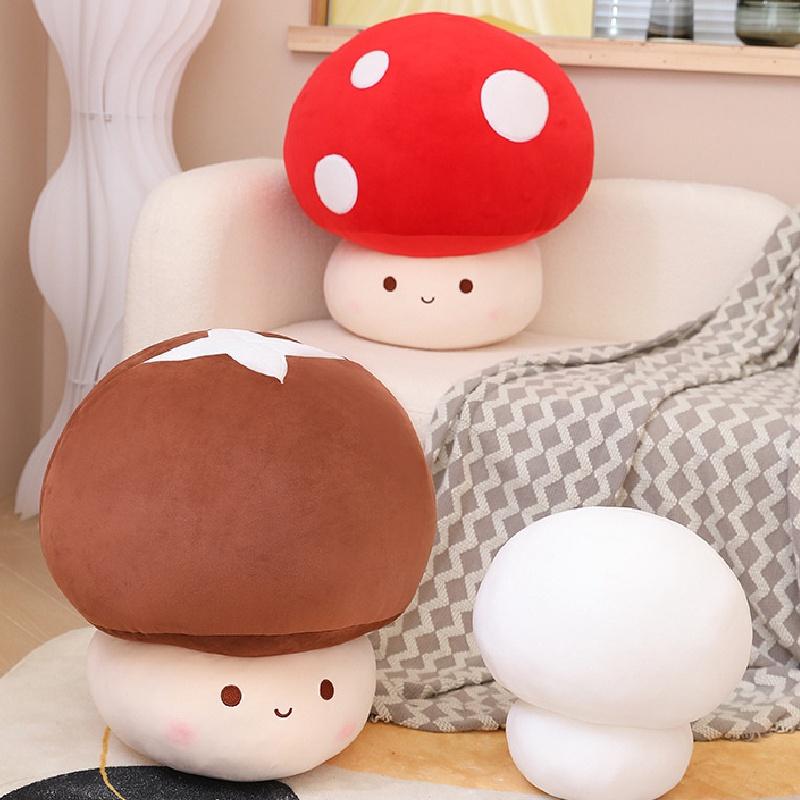 Red Umbrella Mushroom Plush Toy Soft And Cuddly!