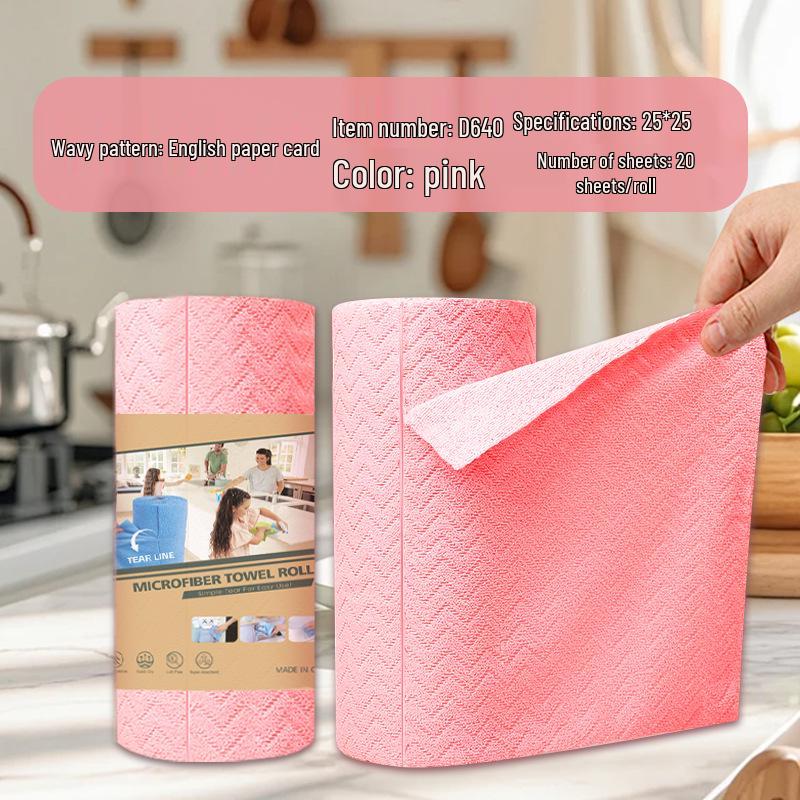 Thick Tearable Kitchen Towels - Absorbent & Easy-to-Clean Dishwashing Wipes