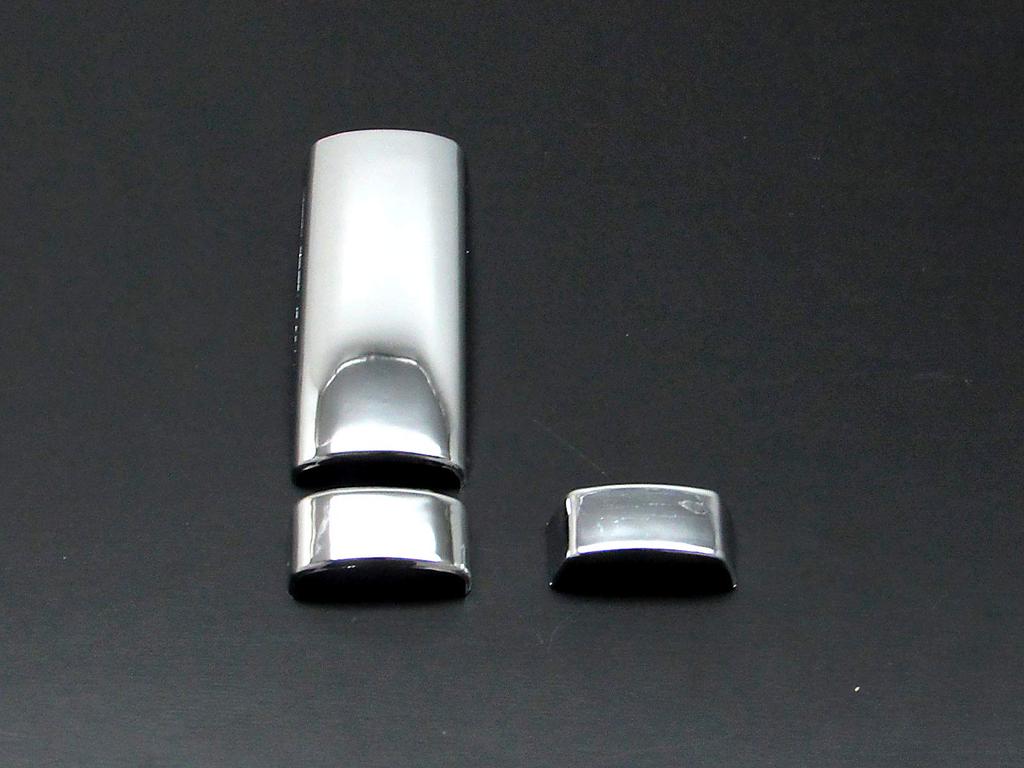 BRIGHTZ Chrome Inner Door Handle Covers for Toyota Voxy Compatible with AZR and (One Side, 3-Piece Set) AZR60G/AZR65G [INS-DHC-018-3PC] AZR60G,