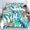 Tk Plant Three-Piece Home Textile Bedding 3D Digital Printing Quilt Cover Customization
