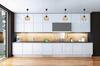 MODERN WOODEN LED CEILING HANGING LAMP