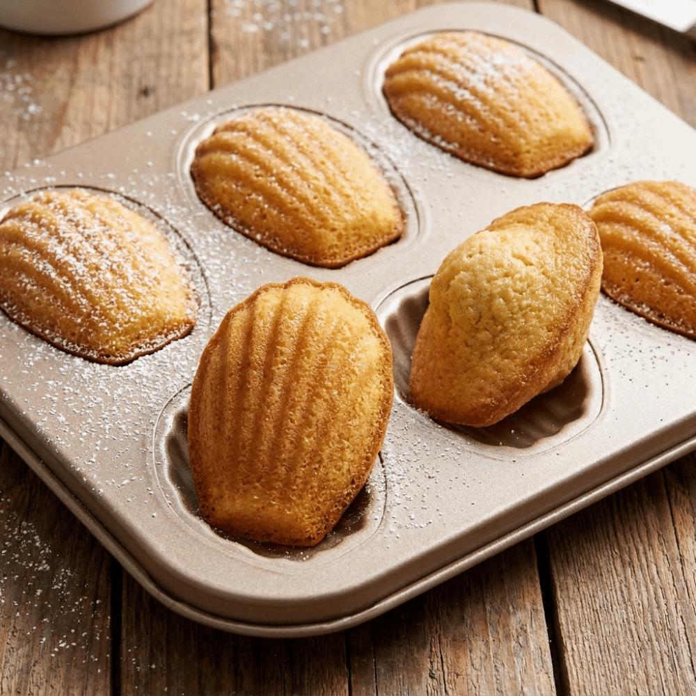 Carbon Steel Muffin Pan Non-Stick Baking Mold Kitchen Accessories Shell Baking Pan  Kitchen