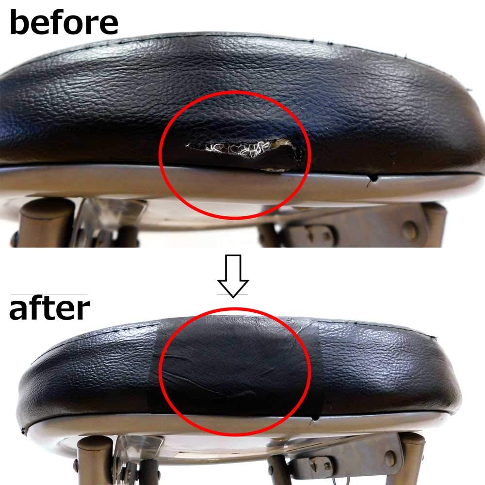 Genuine Leather Repair Remake 1 Sheet Sheet, Sheet, A4, Brown