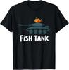 Fish Tank Funny Aquarium Military Animal Pun Sarcastic T-Shirt