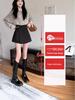 Women's High Waist Black Irregular A-Line Skirt - 2024 Autumn/Winter Trend