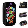 Smilings Critter Game Pencil Cases Cartoon Pen Box Bag for Student Large Storage School Supplies Cosmetic Pencilcases
