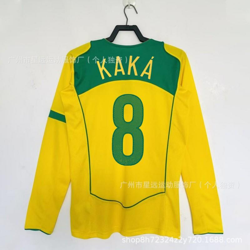 Brazil Retro Football Jersey Short Long Sleeve National Team World Cup Vintage Soccer Shirt